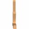 Ekena Millwork Alberta Smooth Timber Gable Bracket, Western Red Cedar, 96"W x 56"H x 5 1/2"D x 5 1/2"F, 14/12 Pitch GBW096X56X0606ALB00SWR - alternate 2